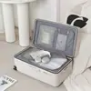 Nueva Maleta de Equipaje Grande de PC Transfronteriza para Mujer, Maleta de Carrito de Viaje, Maleta de Estudiante con Ruedas Universales y Cerradura de Contraseña, Maleta de Equipaje para Hombre