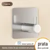 Gancho 304 Aço Inoxidável Autoadesivo Sem Perfuração Gancho de Casaco de Metal Gancho Único Gancho de Roupas Gancho Único Gancho Transfronteiriço Amazon