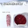 Lantejoulas Vermelhas Brilhantes Novo Estilo Chinês Natal Ano Novo Dia dos Namorados Chinês Lantejoulas Vermelhas Brilhantes Decoração de Unhas Dopamina