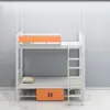 Beliches com Estrutura de Ferro para Dormitórios Escolares de Estudantes, Beliches com Estrutura de Aço para Dormitórios de Funcionários de Obras, Beliches Altos e Baixos para Quartos de Dormitório
