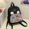 Insígnia de Desenho Animado Estilo Ocidental de Menina da Floresta de Aparência Sofisticada Bolsa Transparente para Pins Mochila Casual Tendência Japonesa para Estudantes