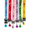 Collar de perro con estampado collar de gato con cascabel collar joyería para gatos collar de gato lindo Suministros para animales