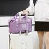 Bolsa de Viagem ao Ar Livre, Bolsa de Mão Multifuncional para Armazenamento, Mochila Expansível, Bolsa Telescópica de Camada Dupla, Bolsa de Rodinhas