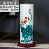 Cerámica Jingdezhen Florero Rico de Bambú Hidropónico Sala de Estar Arreglo Floral Lujo Extra Grande de Pie Boca Redonda