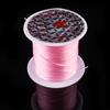 Bo Ting Hilo Elástico de Círculo Pequeño Plano Hilo de Cristal DIY Hecho a Mano Hilo para Abalorios Cuerda Elástica Hilo Elástico Plano de Seda Spandex