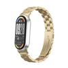Adecuado para Correa Xiaomi Mi Band 11, Acero Inoxidable Sólido 304 de Tres Eslabones, Correa Xiaomi Mi Band 10/9/8