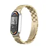 Adequado para Pulseira Xiaomi Mi Band 11, Aço Inoxidável Sólido de Três Contas, Atacado do Fabricante, Pulseira Xiaomi Mi Band 10 9 8