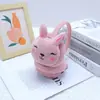 Nuevos Orejeras Labubu para Niños en Invierno, Protección Auditiva Antihielo, Orejeras de Felpa de Conejo Lindas de Dibujos Animados para Estudiantes