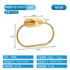 Anillo para Toalla de Acero Inoxidable Transfronterizo para Baño, Colgador de Toallas sin Taladro, Toallero Ovalado sin Clavos