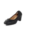 Zapatos Mary Jane clásicos retro de piel, con lazo y tacón grueso, nueva colección primavera 2026, zapatos para mujer versátiles y cómodos