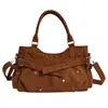 Bolso de hombro versátil para mujer estilo coreano, bolso tote casual de gran capacidad, bolso cruzado moderno y elegante, bolso tote para el trabajo