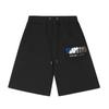 Pantalones cortos casuales de la nueva marca de moda europea y americana Trapstar con bordado de toalla para parejas de hombres y mujeres.