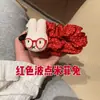 Lindo Pasador de Plátano Grande de Conejo Miffy con Lunares para Mostrar Volumen del Cabello en la Parte Posterior de la Cabeza, Accesorio Versátil para el Cabello para Niñas