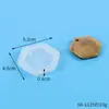 Moldes de Resina de Cristal para Rompecabezas de Corazón para Pareja y Otras Formas, Moldes de Silicona para Broches en Forma de Corazón, Resina, Etc.