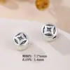 S999 Plata de Pie Plata Tailandesa Dinero de Cobre de la Fortuna Cuentas Espaciadoras Ruyi Pulsera de Cuentas Pulsera Hecha a Mano Accesorios de Joyería DIY