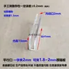 Abrazadera de Vidrio Clip de Fijación en Forma de U Clip Cruzado de Plástico Transparente Hebilla Recta en Forma de T Clip de Empalme Combinado para Mesa Divisoria Manteles