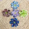 Simulación Flores de Begonia Impresas en 3D DIY Tela de Seda Flores Artificiales Adorno para el Cabello Pasador Paquete de Materiales de Flores Adornos Pequeños para Fotografía del Hogar