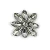 Cadena de Pedrería Super Brillante Autoadhesiva Pegamento Termofusible Flor de Diamante Accesorios para Joyería DIY Partes de Decoración para Vestido de Novia Falda Vestido de Hombro