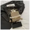 Bolso de Mano Pequeño de Verano para Mujer 2025 Nuevo de Moda Tendencia Estilo Celebridad de Internet Popular Versátil Bolso de Mano con Perlas Cadena Bolso Cruzado