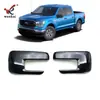 Adequado para 22 Ford F-150 Raptor Modificado Especial Moldura Decorativa do Espelho Retrovisor Traseiro Protetor Anticolisão do Espelho Retrovisor