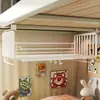 Estante de almacenamiento para litera de dormitorio, cesta colgante extensible para cama, estante de almacenamiento sin taladro debajo del escritorio, accesorio de mesita de noche para dormitorio