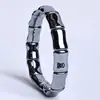 Jingyao Natural 6N Silicio Policristalino Pulsera de Mano de Terahertz Pulsera de Energía de Fusión Instantánea de Hielo de Terahertz Cuidado de la Salud Tecnología Negra