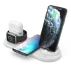 Carregador Sem Fio Seis-Em-Um Transfronteiriço de 15W Adequado para Apple AirPods iWatch Carregador de Base Multifuncional