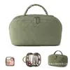 Bolsa de Cosméticos Portátil de Alta Gama de Gran Capacidad para Viaje, Bolsa de Almacenamiento para Brochas de Maquillaje, Neceser