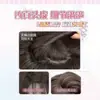 Peluca Koni para mujer, nuevo estilo 2026, postizo completo, cabello realista, cuero cabelludo grande, estilo coreano, negro largo liso de alta calidad, natural y sin costuras