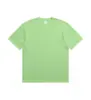 Camiseta de Algodón de Xinjiang 230g Algodón Pesado Manga Corta para Hombre y Mujer Parejas Media Manga Verano Blanca Cuello Redondo Camiseta Básica Holgada