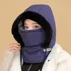 Chapéu Lei Feng Espesso para Mulheres, Chapéu Térmico de Pelúcia à Prova de Vento para Outono e Inverno para Ciclismo e Patinetes Elétricos, Chapéu de Algodão Masculino