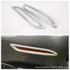 Adequado para 19 Mercedes-Benz Classe A capa da luz de neblina traseira moldura da luz de neblina modificação nova Classe A lantejoulas decorativas da luz antiembaçante versão esportiva M