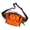 Bolsa de Cintura para Ciclismo ao Ar Livre Design Refletivo Viagem Grande Capacidade Multiuso Bolsa de Ombro Único Transversal Bolsa de Peito Tática para Montanhismo Caminhada