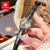 Relojes de la Marca Oulishi para Dropshipping, Relojes de Cuarzo Más Vendidos Transfronterizos, Relojes Luminosos Impermeables para Mujer, Relojes para Mujer