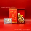 Chaveiro de Ouro Puro 999 Mais Vendido para Riqueza Instantânea no Ano do Cavalo de 2026, Decoração de Capa de Celular, Presente Comercial Atacado