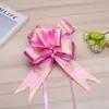 49 flores de tirón suministros para celebración de bodas cinta de lazo caja de regalo de boda empaque decoración de coche de boda tirador de manija de puerta flores de tirón al por mayor