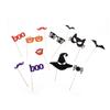 Conjunto de Adereços para Fotos de Halloween Festival dos Fantasmas Feliz Halloween Abóbora Fantasma Casa Assombrada Morcego Decoração de Atmosfera