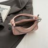 Bolsa Feminina 2025 Novo Estilo Elegante Versátil Corrente Bolsa Transversal Estilosa High-end Fashionável Simples Bolsa de Ombro Sob o Braço