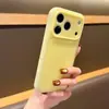 Funda de Silicona Perforada para Teléfono de Helado Adecuada para Apple 17Promax Moderna 16 Estilo Verano 15/14 Estilo Ins