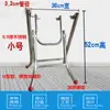 Frete Grátis Pernas de Mesa de Jantar Suporte de Mesa Dobrável Simples Estrutura de Mesa Grande para Barraca de Comida Pernas de Mesa de Ferro Aço Inoxidável He Zhi Zhang