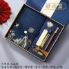 High-end caixa de presente de notebook de negócios terno moda nacional estilo chinês bloco de notas presente presente da empresa com logotipo personalizado de presente de mão