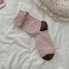 Calcetines Keruli para Mujer Estilo Diseñador 2025 Calcetines Japoneses de Media Pantorrilla Calcetines Lindos de Cachorro de Dibujos Animados Calcetines Holgados sin Costuras