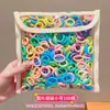Elásticos e Prendedores de Cabelo Amigáveis para Cabelos de Crianças 2026 Novo Modelo para Meninas Pequenas, Alta Elasticidade e Duráveis