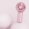 Mini ventilador de mão pequeno ventilador de bolso pequeno de desenho animado para exterior vento forte ventilador portátil para estudante de mesa presente
