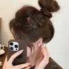 Pinza para el pelo de gato con estampado de leopardo en forma de corazón para mujer, pinza para flequillo de la frente, nuevo modelo 2026 pinza lateral, accesorio para el cabello de alta gama