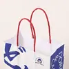 Bolsas Personalizadas para Catering para Llevar, Bolsas de Papel Kraft para Panadería y Bebidas, Bolsas de Regalo Navideñas, Personalización Transfronteriza