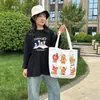 Bolsas de Lona Personalizadas para el Mes de la Producción Segura, Ecológicas, Bajas Emisiones de Carbono, Productos de Poliéster-Algodón, Bolsas de Lona Personalizadas con un Acabado de Alta Gama