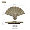 Estilo japonés horno vintage café Oro Cerámica creativa simple de alta gama lujo ligero Taza Bol plato plato vajilla conjunto combinado