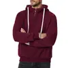 Sudadera con capucha y cremallera de forro polar para hombre, transfronteriza europea y americana, Temu, Amazon, Otoño e Invierno, en stock de fábrica, deportiva, casual, holgada