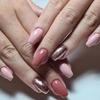 Color rosa dulce salto lentejuelas brillo uñas verano corto ballet moda europea y americana usar uñas uñas